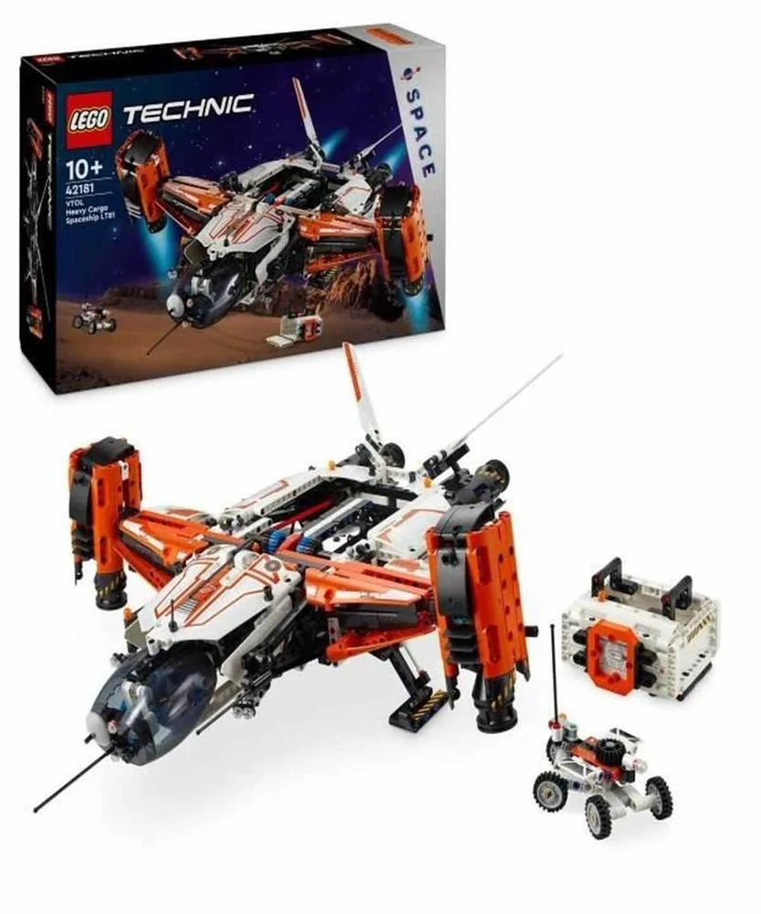 Jogo de Construção Lego Technic 42181 Vtol Lt81 Cargo Spaceship Multicolor 