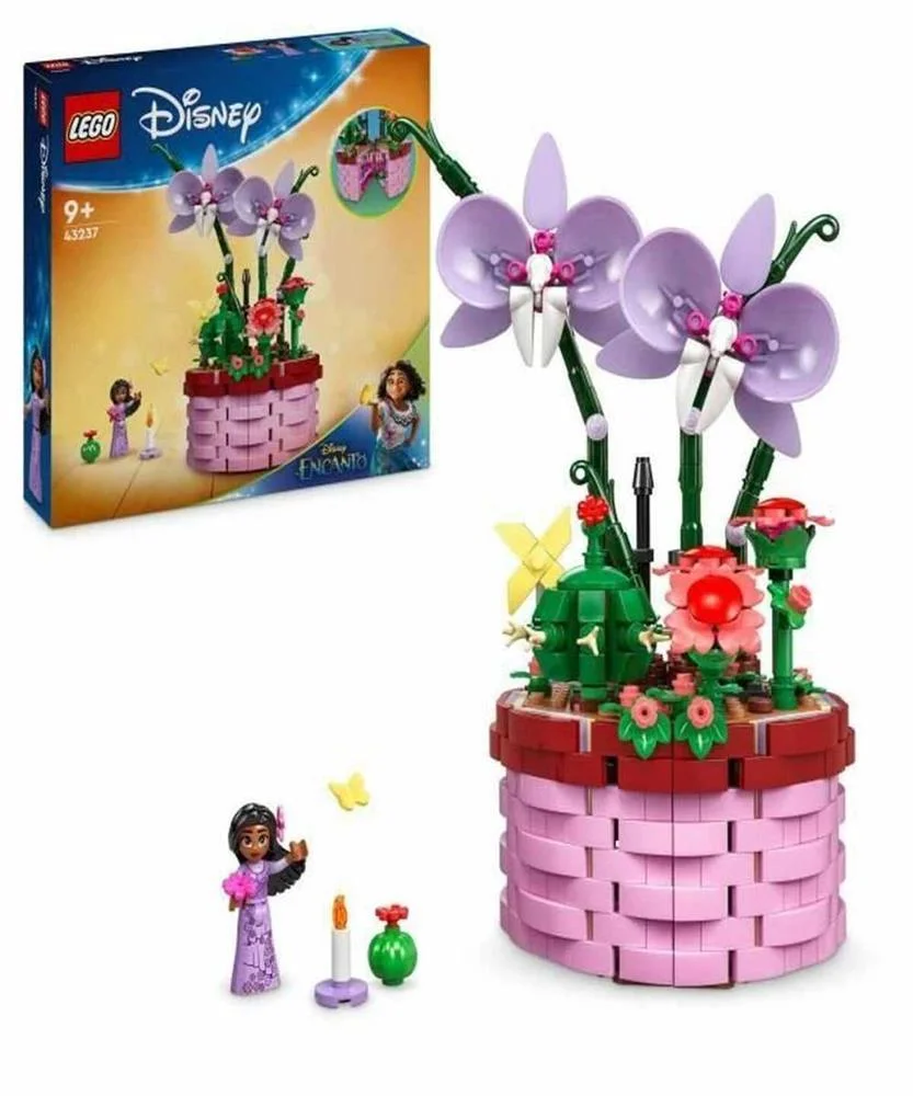 Lego Disney: Vaso de Flores da Isabela | Idades 9+ | 641 Peças | Item 43237