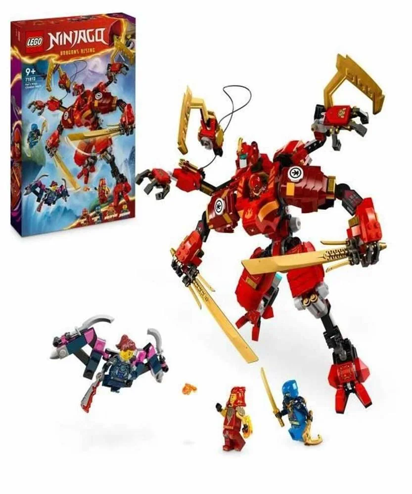 Lego Ninjago: o Robô Trepador Ninja do Kai | Idades 9+ | 623 Peças | Item 71812