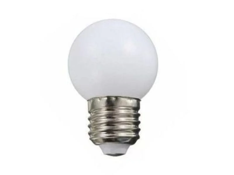 Lampada strobe 230VAC 1W E27 branco