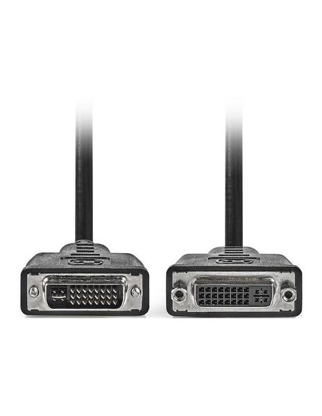 Cabo DVI-I Dual macho para DVI-I Dual femea