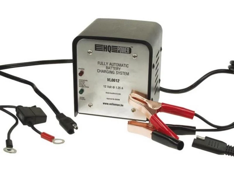 Carregador Baterias Chumbo 6V