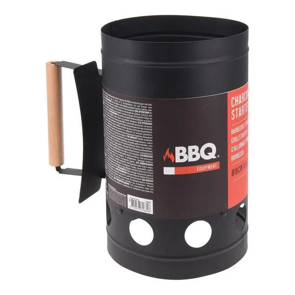Acendedor para Churrasqueiras Zinco 27cm Cor Preto