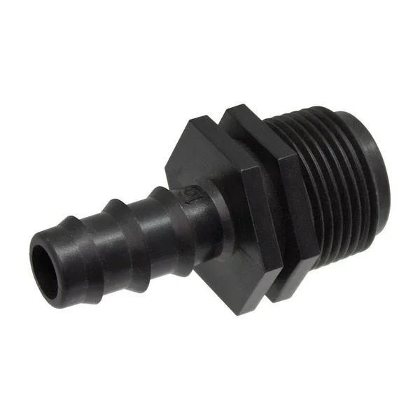 Adaptador Macho Tubo 16mm a Rosca 1/2" em Saco Zi.