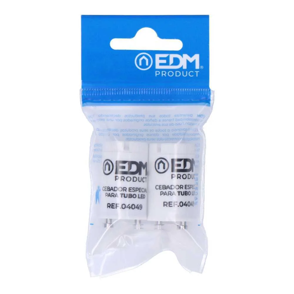 Pack 2 Arrancadores Tubos LED Edm