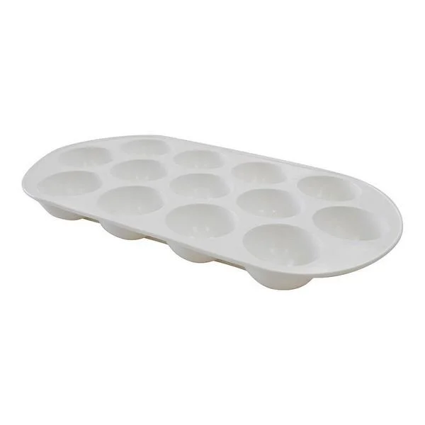 Balde para Gelo de Borracha Cor Branco