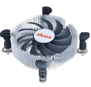 Akasa Ak-Cc7122bp01 Low Profile CPU Cooler - 74mm