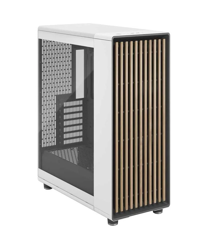 Midi Fractal Design North Xl Chalk White Tg Clear