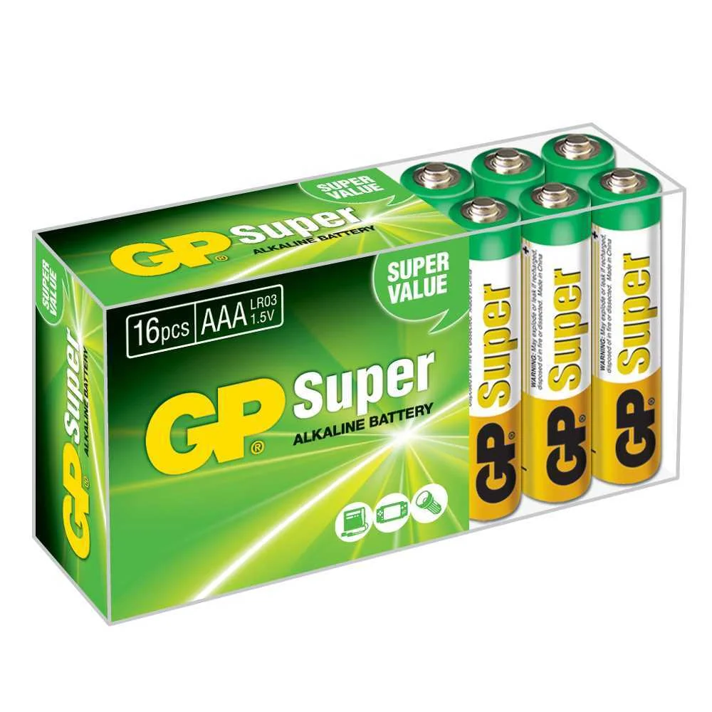 Aaa, Lr03 Super Alcalina - Caja de 16und.