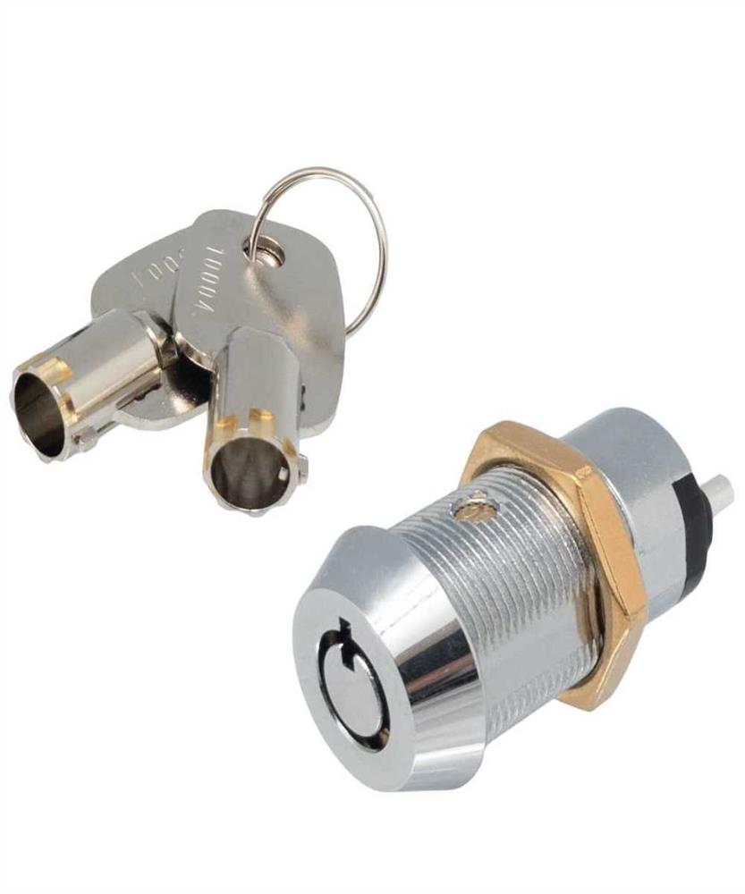 Interruptor a Llave Off-On, 125v/4a (250v/2a), Con Llaves