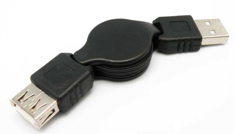 Usb a Macho -  a Hembra, Extensible, 0.8m