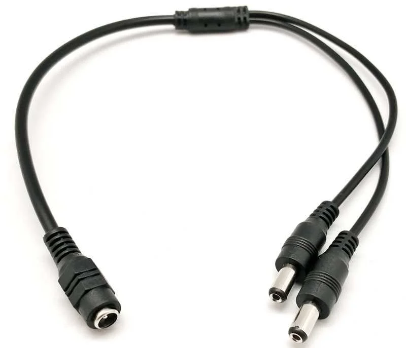 Cabo de Alimentação Eléctrica 1x2, 5,5x2,1mm