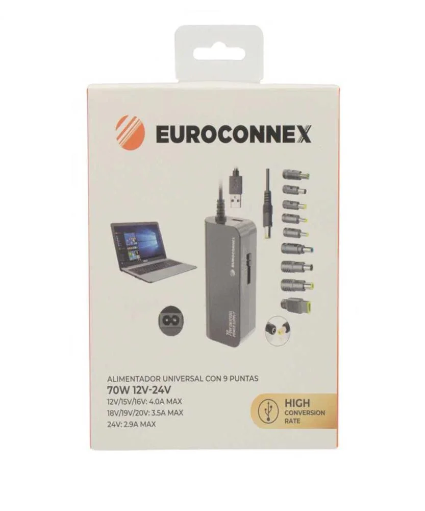 Carregador Portátil 70w 12-24v+Usb2a