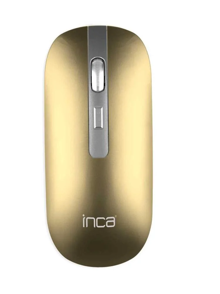 Inca Maus Iwm-531rs   1600 Dpi,Wrls & Bt, Spec Metalilic Sl
