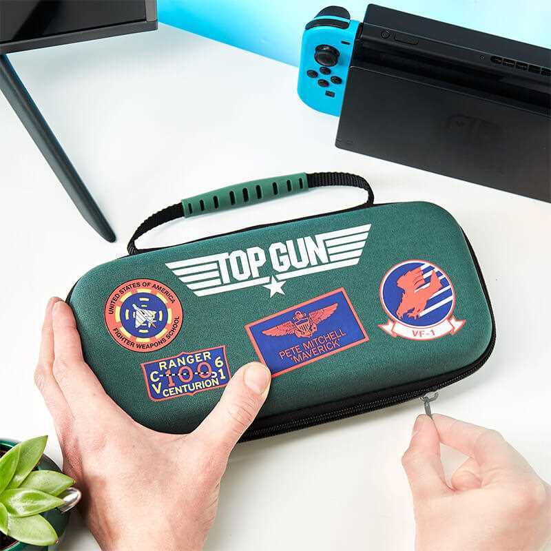 Estuche de Transporte Top Gun para Nintendo Switch