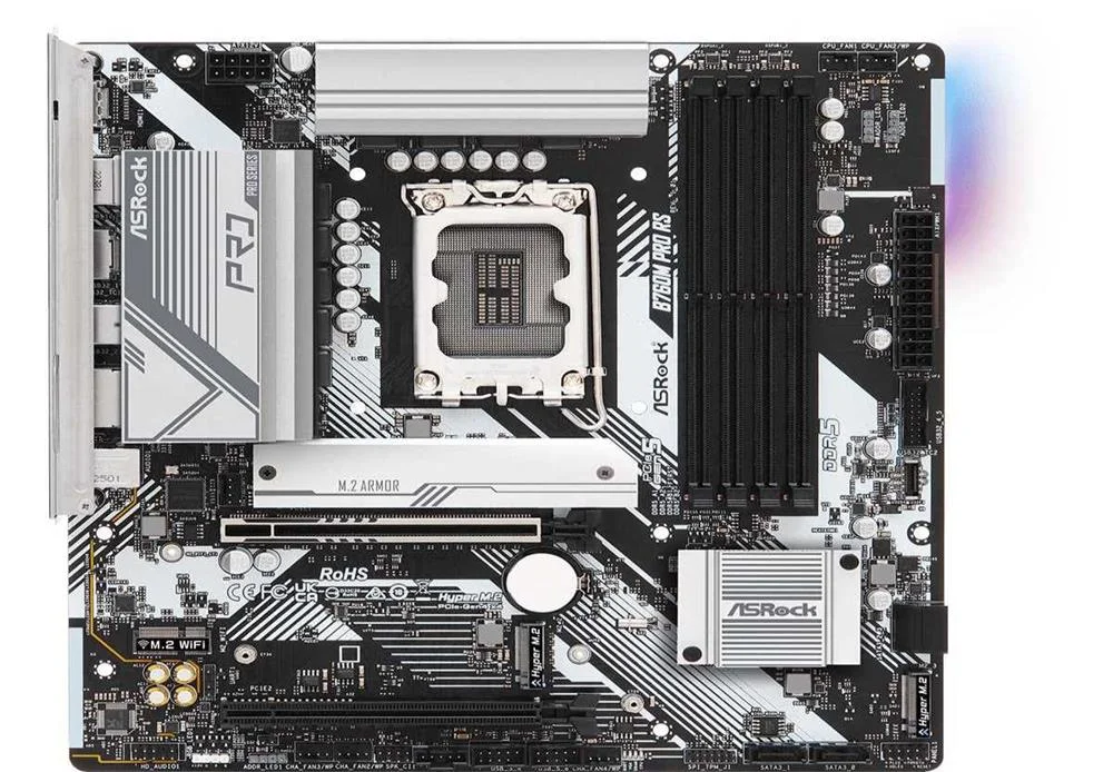 Asrock B760m Pro Rs Intel B760 Lga 1700 Micro Atx