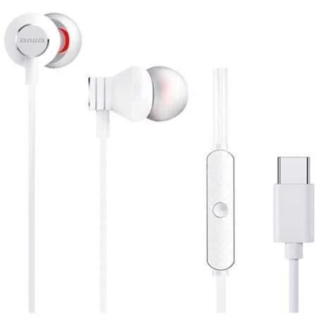 Auriculares Intra-Auriculares Usb Tipo C Branco