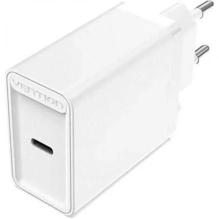 Carregador de Parede Vention 1xusb Tipo-C/ 30w