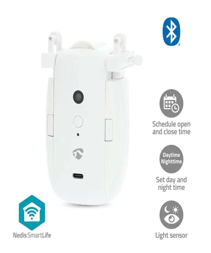 Smartlife Robot Cortina  Carril U / Sistema de Ca.