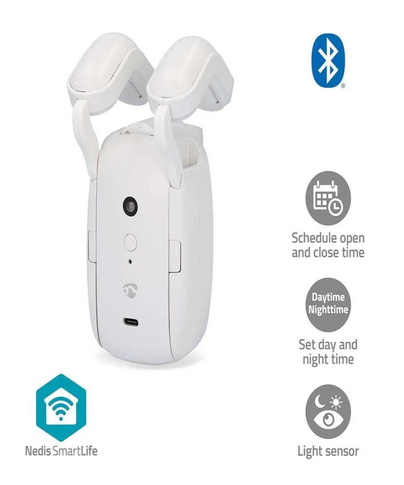 Smartlife Robot Cortina  Raíl de Varilla  Cortina.