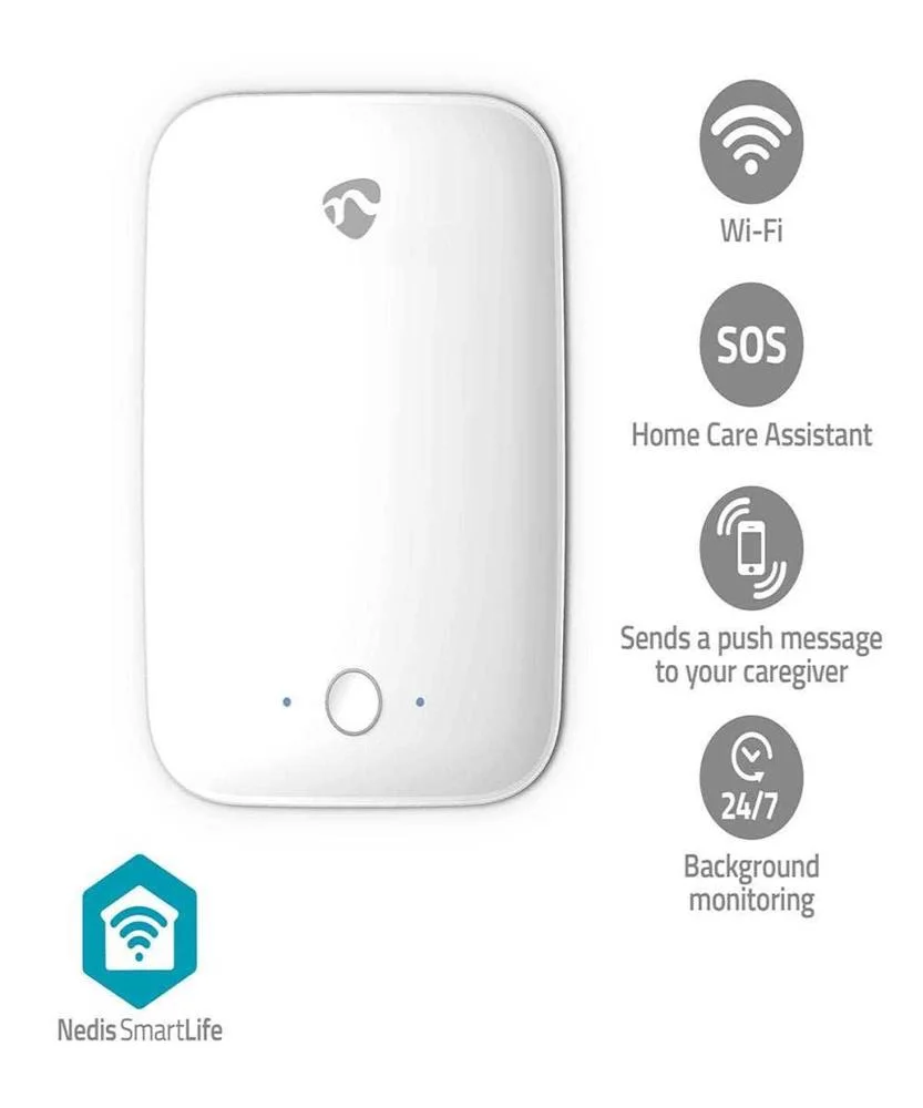 Detetor de Movimento Nedis Wi-Fi Ip54 Branco