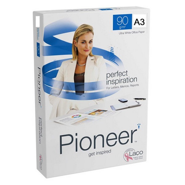 Paquete 500h Papel Perfect Premium 90gr A3 Pionee.