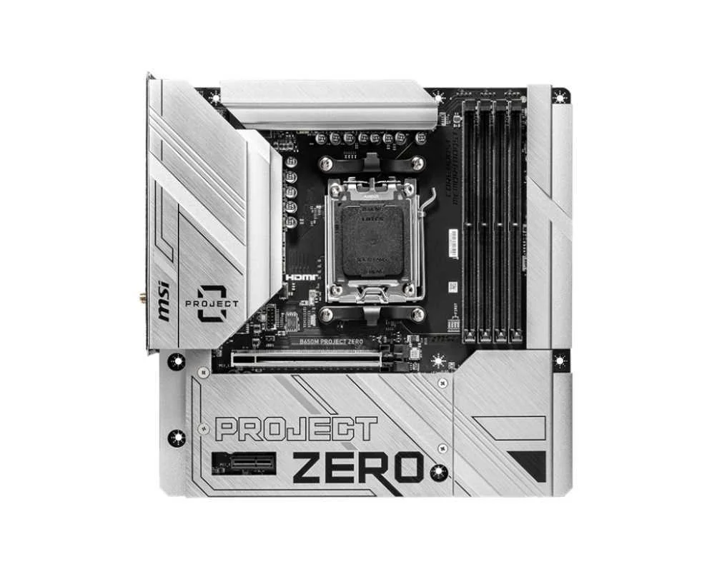 Placa Base Msi B650m Project Zero Am5 Matx 4xddr5