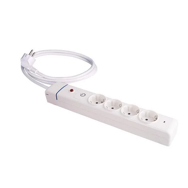 Extens&atilde;o com 4 Tomadas 2p+T 16a 250v M&aacute;x.3680w 85.