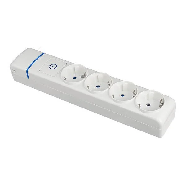 Extensão com 4 Tomadas 2p+T, 16a 250v com Interru.