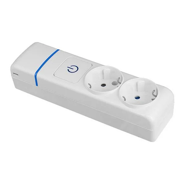 Extensão com 2 Tomadas 2p+T, 16a 250v com Interru.