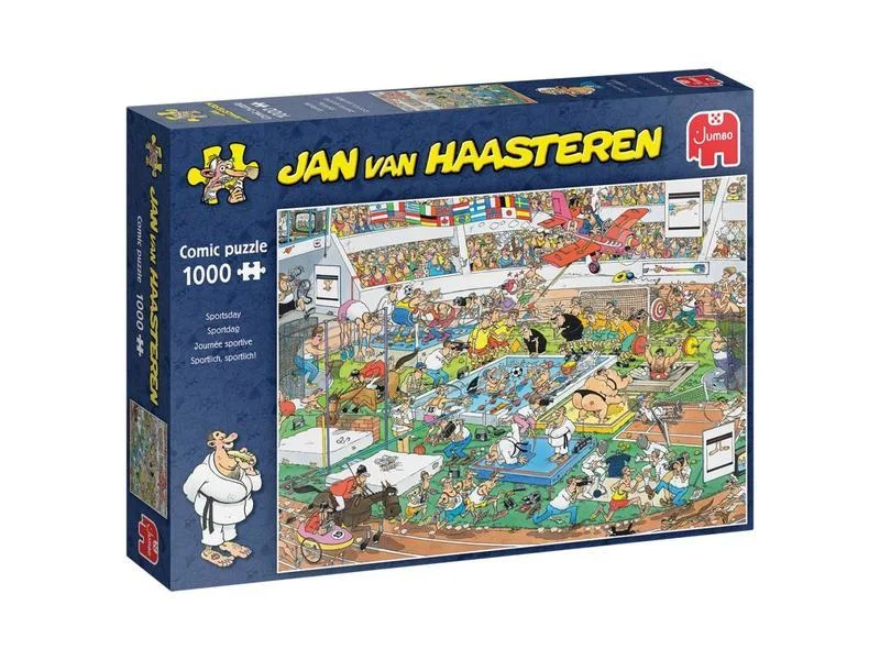 Jumbo Jan Van Haasteren Sportlich, Sportlich! 1000 Teile Puzzle (81906)