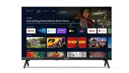 Tv Sharp LED 24" 24fh2ea  Smart Android Tv 11 , H.