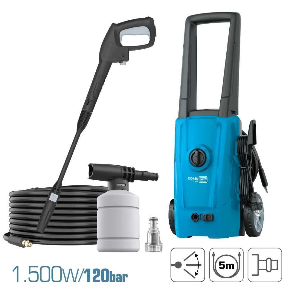 Máquina de Lavar a Alta Pressão 1.500w 120 Bar Ko.