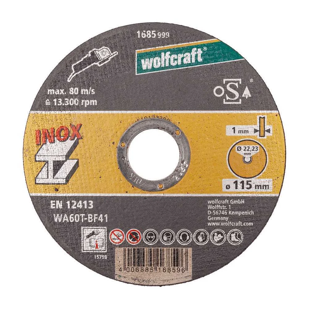 Disco de Corte Inox &Oslash;115x1.0x22.2mm