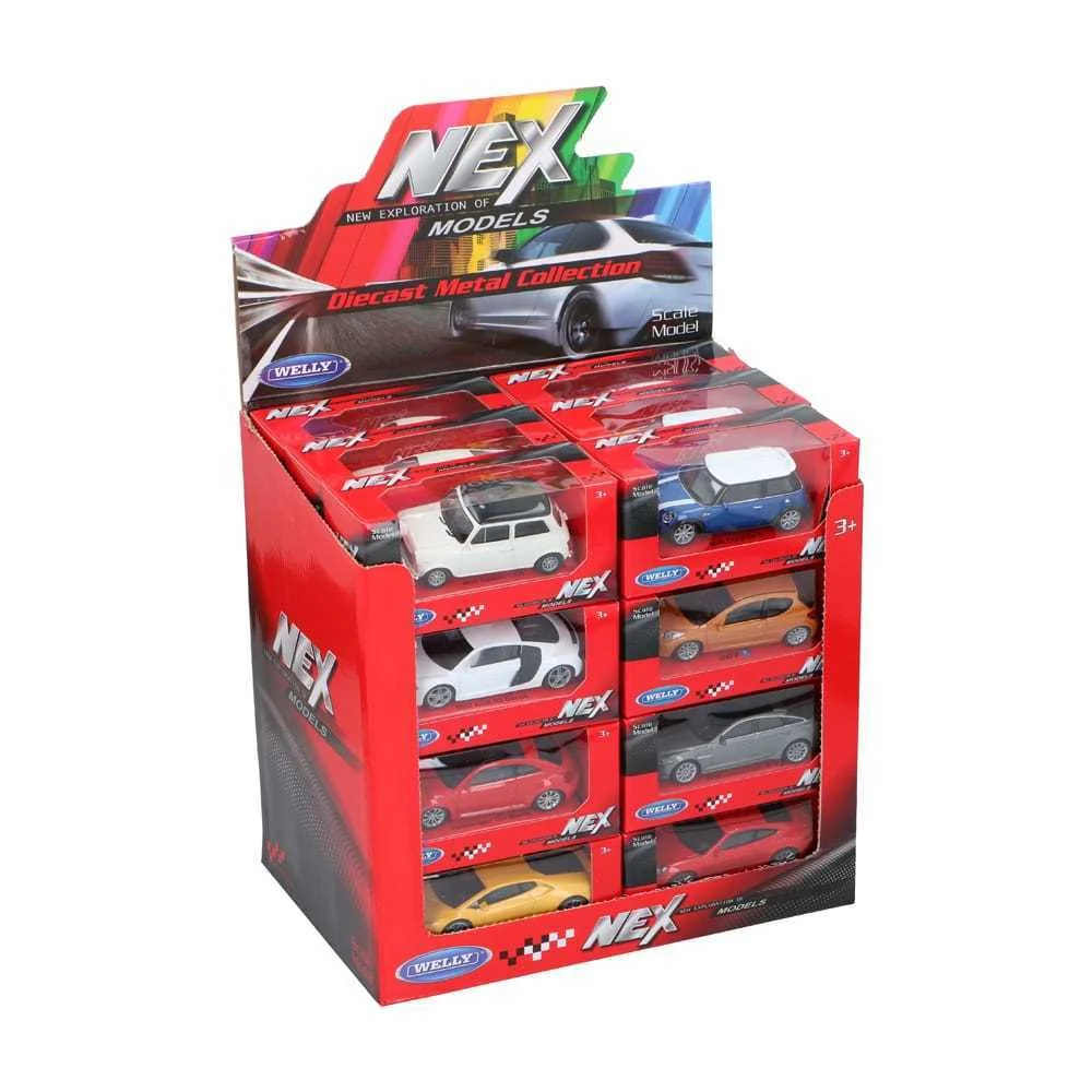 Display 24 Carros Replica Miniatura 1:43