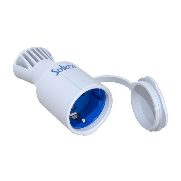 Ficha Móvel Bipolar com T/T Lateral Tipo Schucko