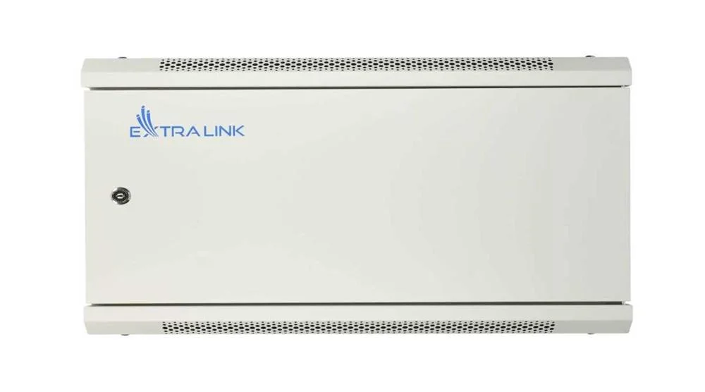 EXTRALINK SZAFA WISZ 19\\" 6U 450MM SZARA D. BLASZ.