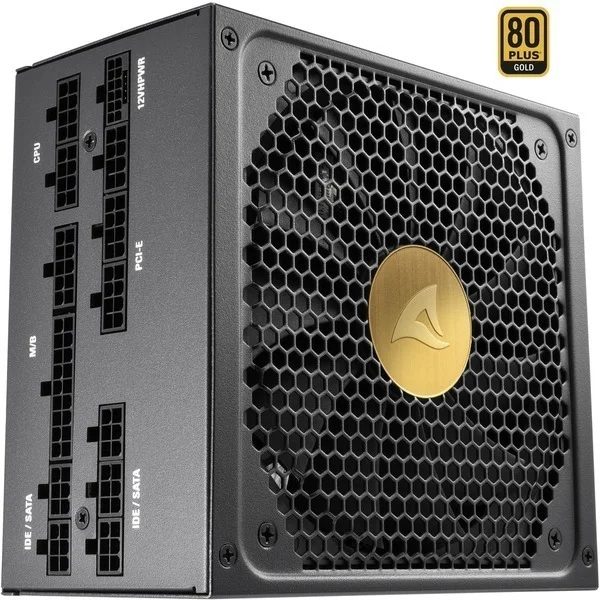 Fonte de Alimentação Sharkoon Rebel P30 Gold 1000w 80 Plus Preto