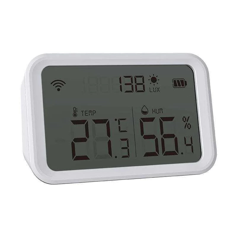 Smart Temperature And Humidity Sensor Neo Nas-Th02w Zigbee Tuya With Lcd Screen