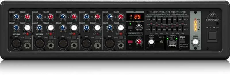 Behringer Pmp550m Audio Mixer 5 Channels 20 - 20000 Hz Black