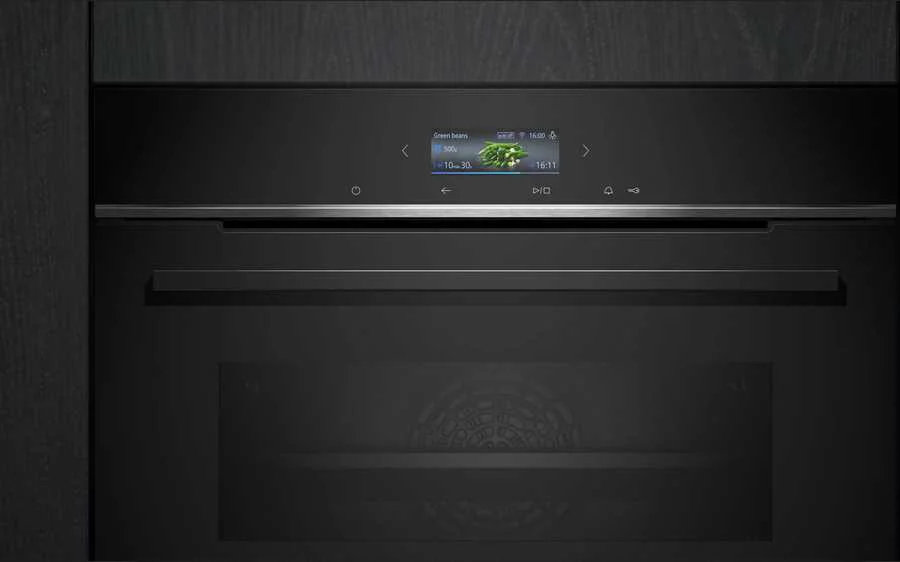 Forno El&eacute;trico Iq700 Hb734g1b1 71l Preto - Siemens