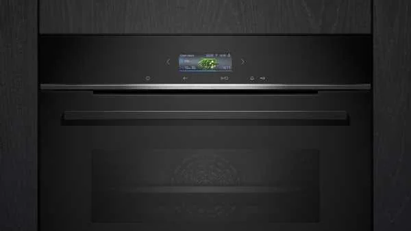 Forno Compacto Integr&aacute;vel Cb734g1b1 47l Preto - Siemens