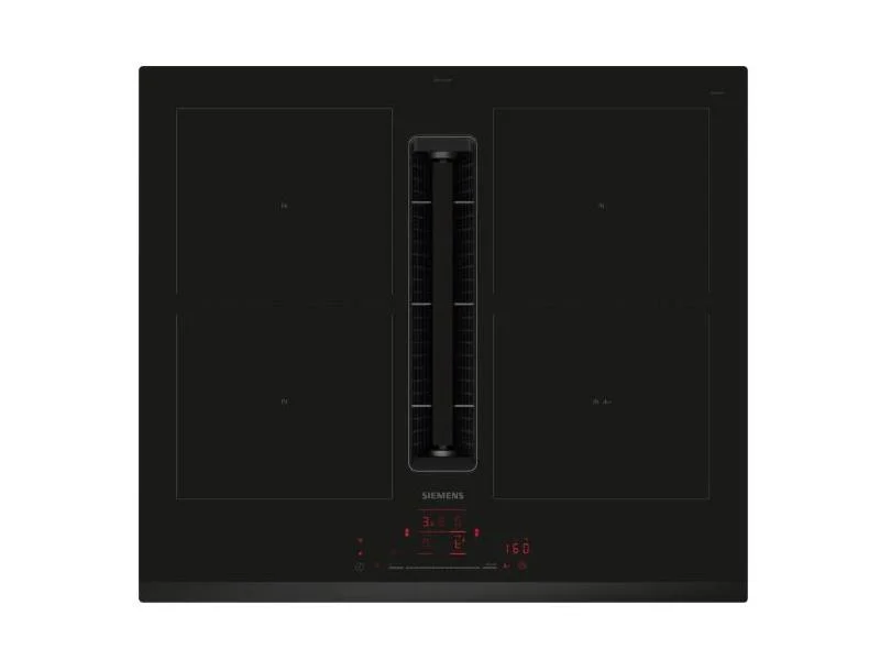 Placa de Indu&ccedil;&atilde;o Iq500 Ed631hq26e 4 Zonas 7400w Preto - Siemens