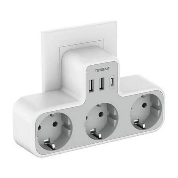 Tessan Wall Socket Ts-323-De-C