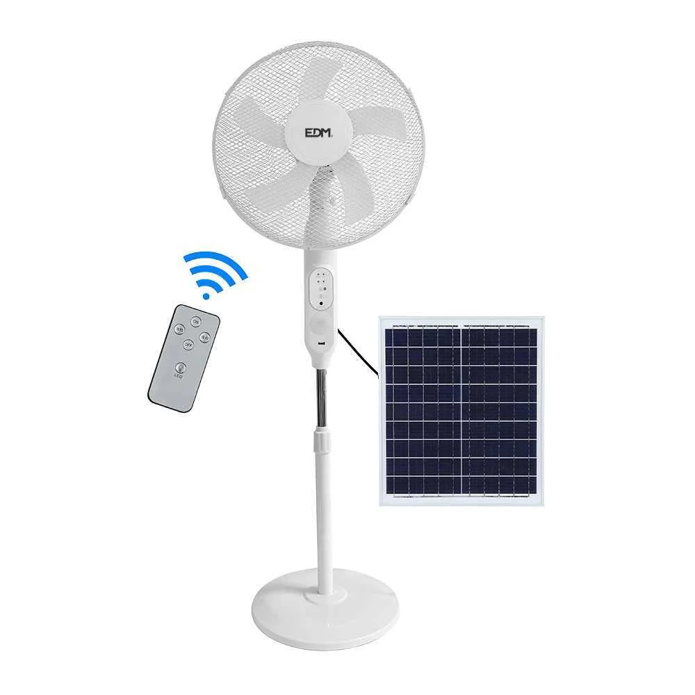 Ventoinha Solar com P&eacute; 25w Edm