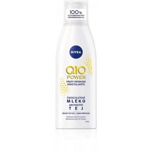 Leite de Limpeza Facial Nivea Q10 200ml