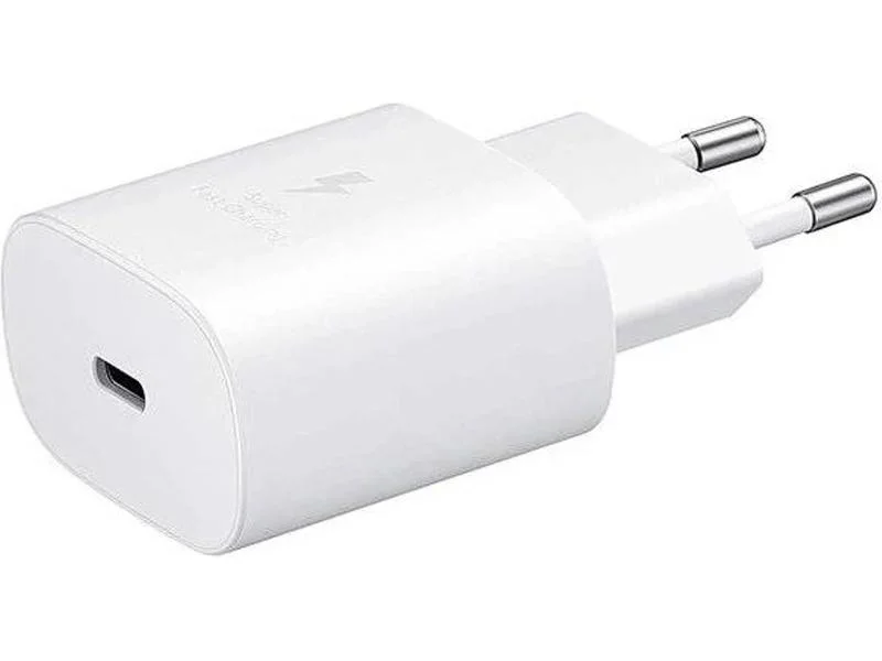 Carregador Fast Charger Usb-C 25w branco
