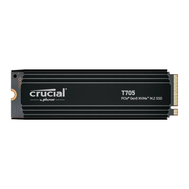 Crucial T705 With Heatsink   1tb Pcie Gen5 Nvme M.2 Ssd