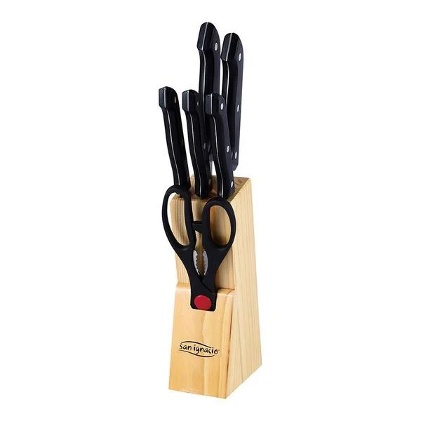 Jogo de 7 Peças Facas de Cozinha + Tacoma Inox Dr.