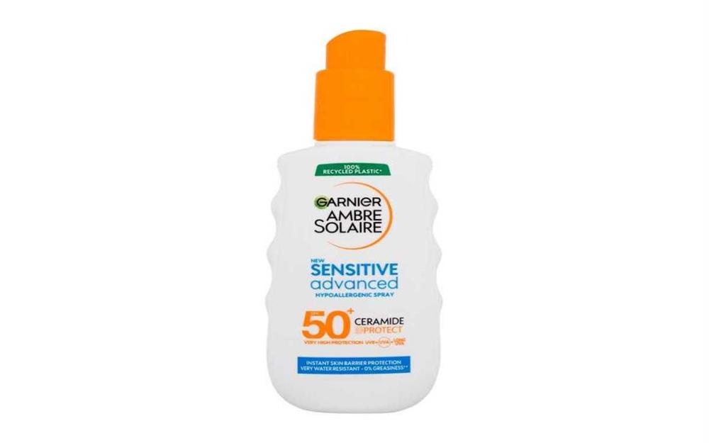 Sun Body Lotion Ambre Solaire Sensitive Advanced Hypoallergenic Spray 150ml
